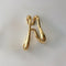 Jullie - Manchette d'oreille double 58 Facettes SER1027YG
