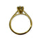 52 Bague solitaire en or jaune 750 et diamant 0,70 ct 58 Facettes 330096527