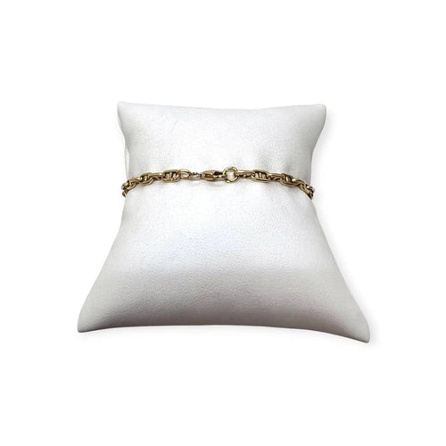 Bracelet maille marine en or jaune 750 58 Facettes 330097837