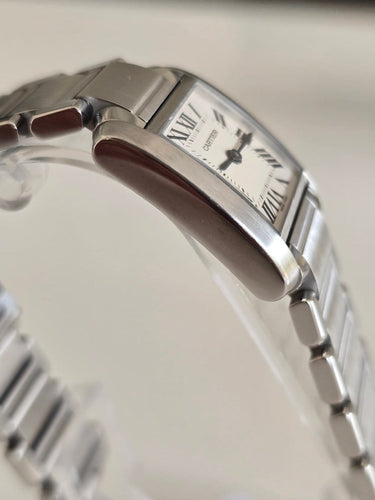 Cartier Tank Française - Montre en acier inoxydable 58 Facettes 1