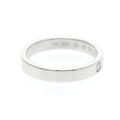 Bague 49 Cartier C de Cartier - Alliance en platine et diamant 58 Facettes zi7eyqkedr