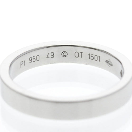 Bague 49 Cartier C de Cartier - Alliance en platine et diamant 58 Facettes zi7eyqkedr