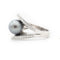60 Salvini - Bague en or blanc, perle de Tahiti et diamants 58 Facettes 396T20_M