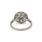 Bague 50 Art déco - Bague en platine 950 et diamants 58 Facettes SA052