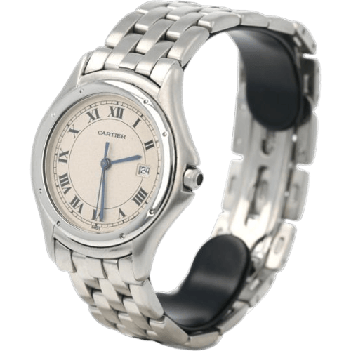Cartier Cougar - Montre en acier 58 Facettes MT43966