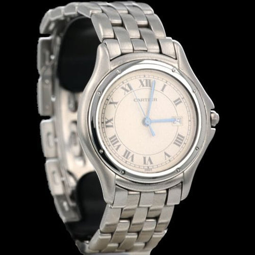 Cartier Cougar - Montre en acier 58 Facettes MT43966