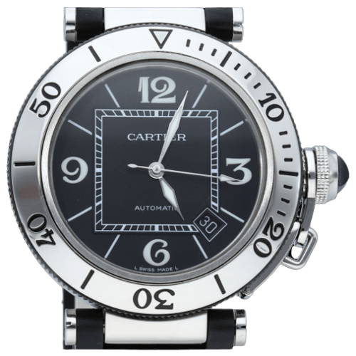 Cartier Pasha Seatimer - Montre en acier 58 Facettes MT47458