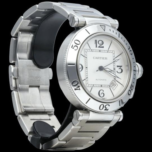 Cartier Pasha Seatimer - Montre en acier 58 Facettes MT47459