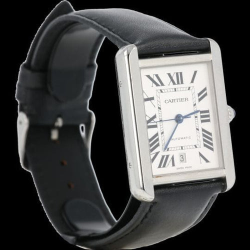 Cartier Tank Solo XL - Montre en acier 58 Facettes MT47487