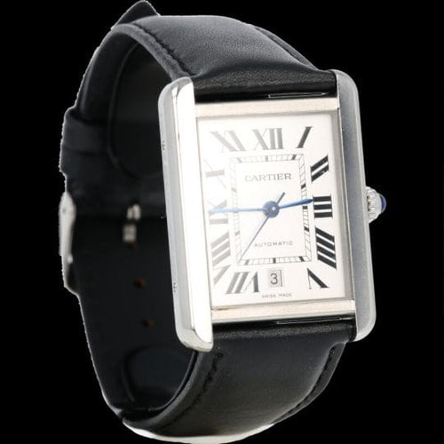 Cartier Tank Solo XL - Montre en acier 58 Facettes MT47487