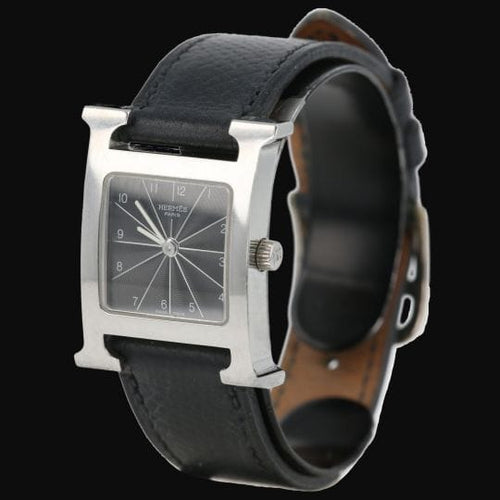 Hermès Heure H - Montre en acier 58 Facettes MT45406