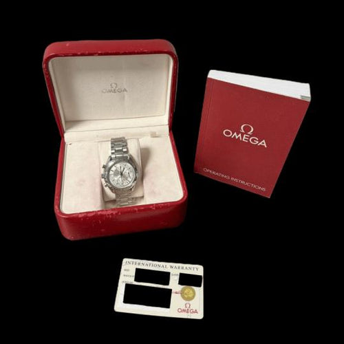 Omega Speedmaster - Montre chronographe automatique en acier 58 Facettes MT47406