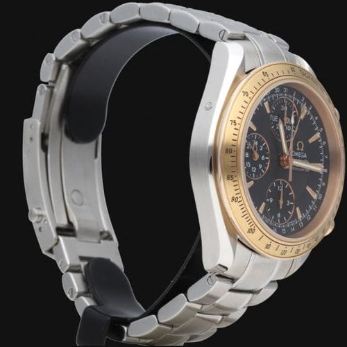 Omega Speedmaster - Montre Day-Date automatique en or rose et acier 58 Facettes MT47399