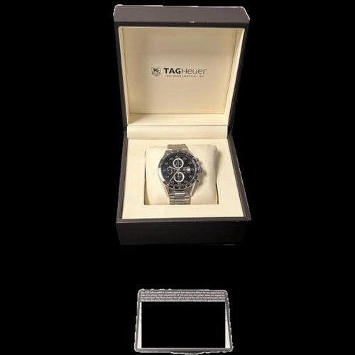 TAG Heuer Carrera - Montre chronographe Calibre 1887 en acier 58 Facettes MT47414