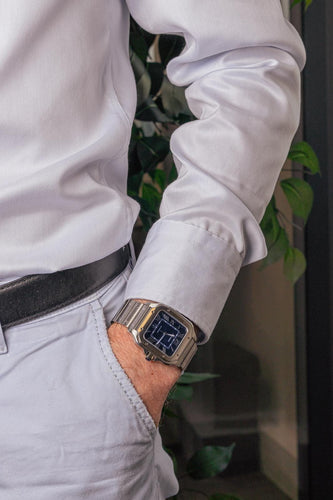 Cartier Santos - Montre en acier 58 Facettes 5757315RV