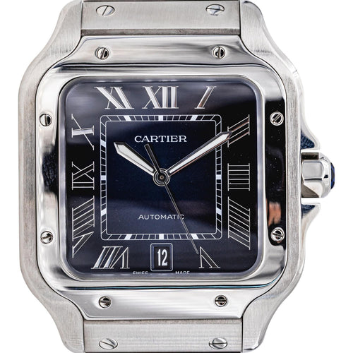 Cartier Santos - Montre en acier 58 Facettes 5757315RV