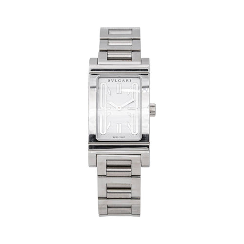 Bulgari Rettangolo - Montre en acier 58 Facettes 5793697RV