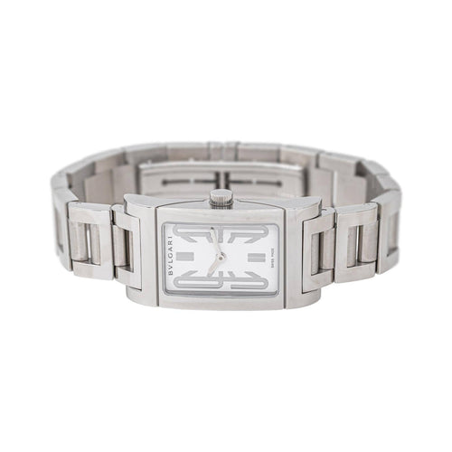 Bulgari Rettangolo - Montre en acier 58 Facettes 5793697RV