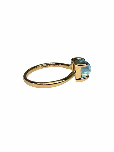 52 Tiffany & Co Paloma Picasso - Bague en or jaune et topaze 58 Facettes 2157