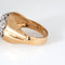 Bague 62 Bague vintage années 1970 - Cluster diamants 1 ct en or jaune 14k 58 Facettes G13623