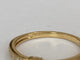 54 Bague solitaire en or jaune 18K, diamant Fancy Intense Yellow et diamants 58 Facettes ring