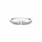 Bague 50 Bulgari Infinito - Alliance en platine et diamants 58 Facettes 35867