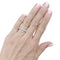 Bague 50 Bulgari Infinito - Alliance en platine et diamants 58 Facettes 35867