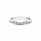 Bague 50 Bulgari Infinito - Alliance en platine et diamants 58 Facettes 35867