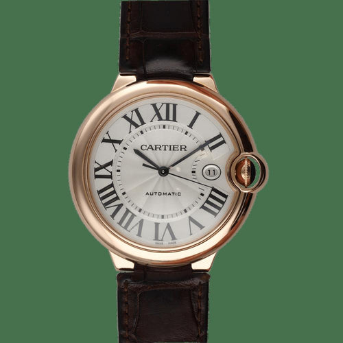 Cartier Ballon Bleu - Montre 42 mm en or rose 58 Facettes FB11841