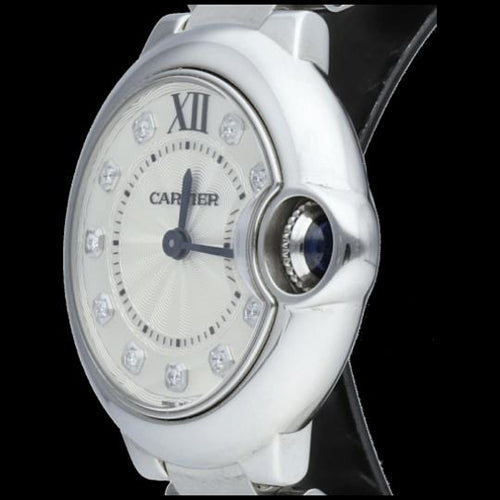 Cartier Ballon Bleu - Montre en acier et diamants 58 Facettes MT47479