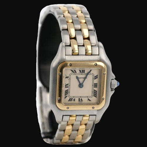 Cartier Panthère - Montre en or jaune et acier 58 Facettes MT47447