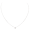 Collier en or blanc et diamant 58 Facettes 579061RV