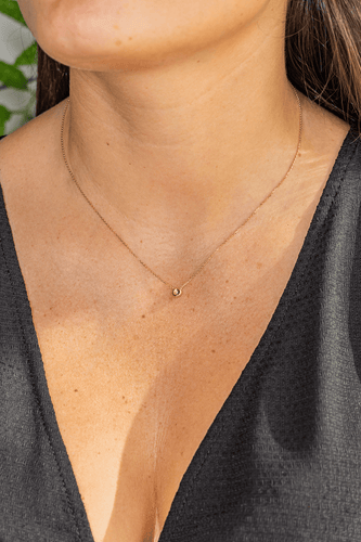 Collier en or jaune et diamant 58 Facettes 579073RV