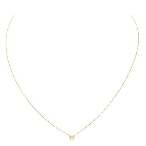 Collier en or jaune et diamant 58 Facettes 579073RV