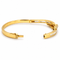 Bracelet jonc en or jaune 18 carats et diamants 58 Facettes 90952