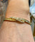 Bracelet jonc en or jaune 18 carats et diamants 58 Facettes 90952