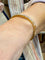 Bracelet jonc ouvrant en or jaune 18 carats et diamants 58 Facettes 90939