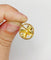 Pendentif Art nouveau en or 18k, trèfle et perle 58 Facettes A07583