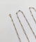 Chaîne vintage - Collier trombone en or blanc 18k 58 Facettes A07587