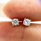 Embrace - Boucles d'oreilles solitaires en or blanc 18K et diamants 58 Facettes Earrings-002