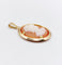 Pendentif vintage en or rose 18k avec camée sur coquillage 58 Facettes A07589