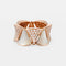 57 Bvlgari Diva's Dream - Bague en or rose, nacre et diamants 58 Facettes 307