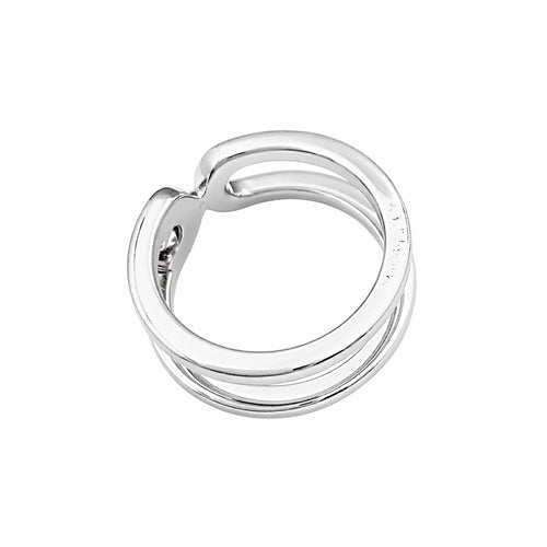Bague 52 Dinh Van Maillon - Bague en or blanc et diamant 58 Facettes 35876