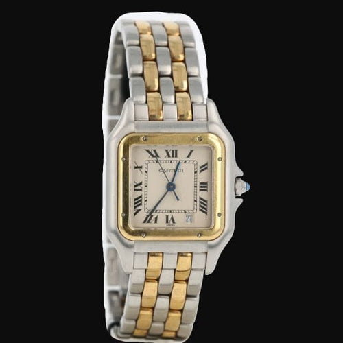 Cartier Panthère - Montre en or jaune et acier 58 Facettes MT47446