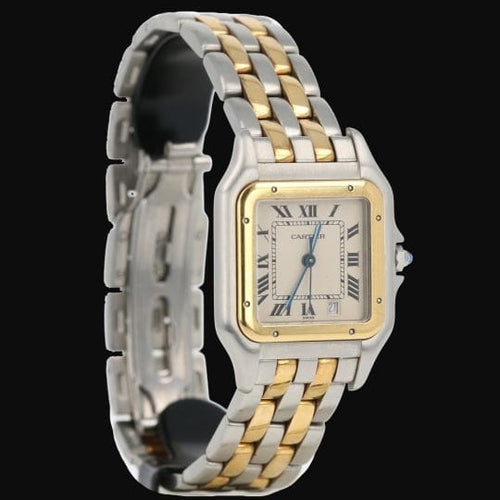 Cartier Panthère - Montre en or jaune et acier 58 Facettes MT47446