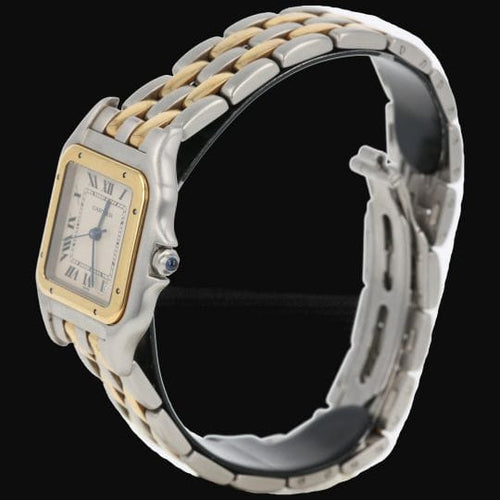 Cartier Panthère - Montre en or jaune et acier 58 Facettes MT47446