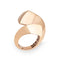 Bague 52 Bague cocktail sculpturale bypass en or rose 18 carats 58 Facettes G13737