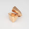 Bague 52 Bague cocktail sculpturale bypass en or rose 18 carats 58 Facettes G13737