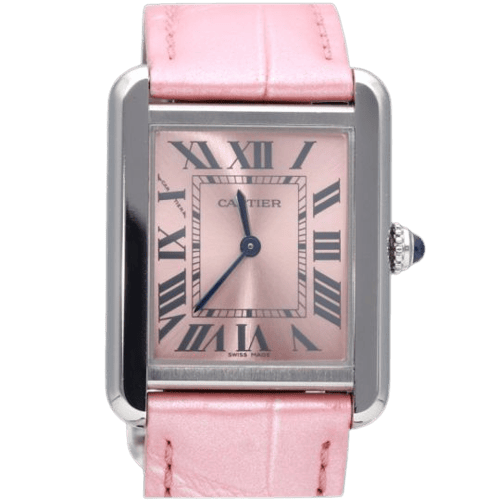 Cartier Tank Solo - Montre femme en cuir 58 Facettes MT47463