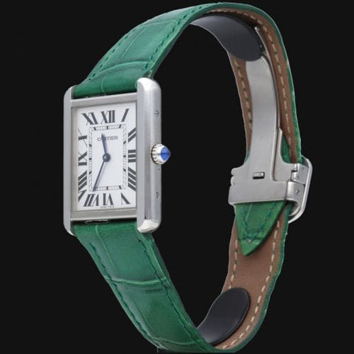 Cartier Tank Solo XL - Montre automatique en acier 58 Facettes MT47485